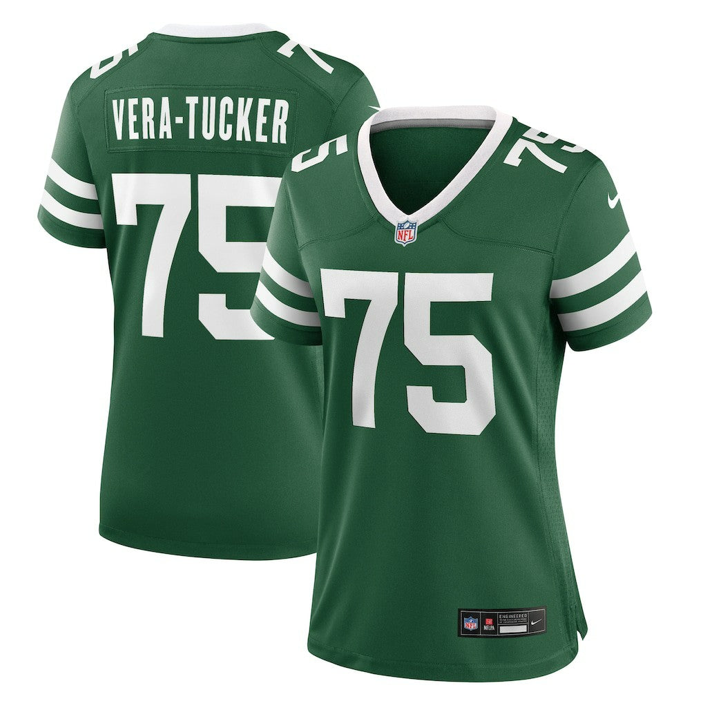 New York Jets Nike Alijah Vera-Tucker  Women's Game Jersey