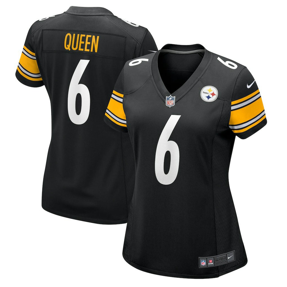 Pittsburgh Steelers Nike Patrick Queen  Women's Team Game Jersey