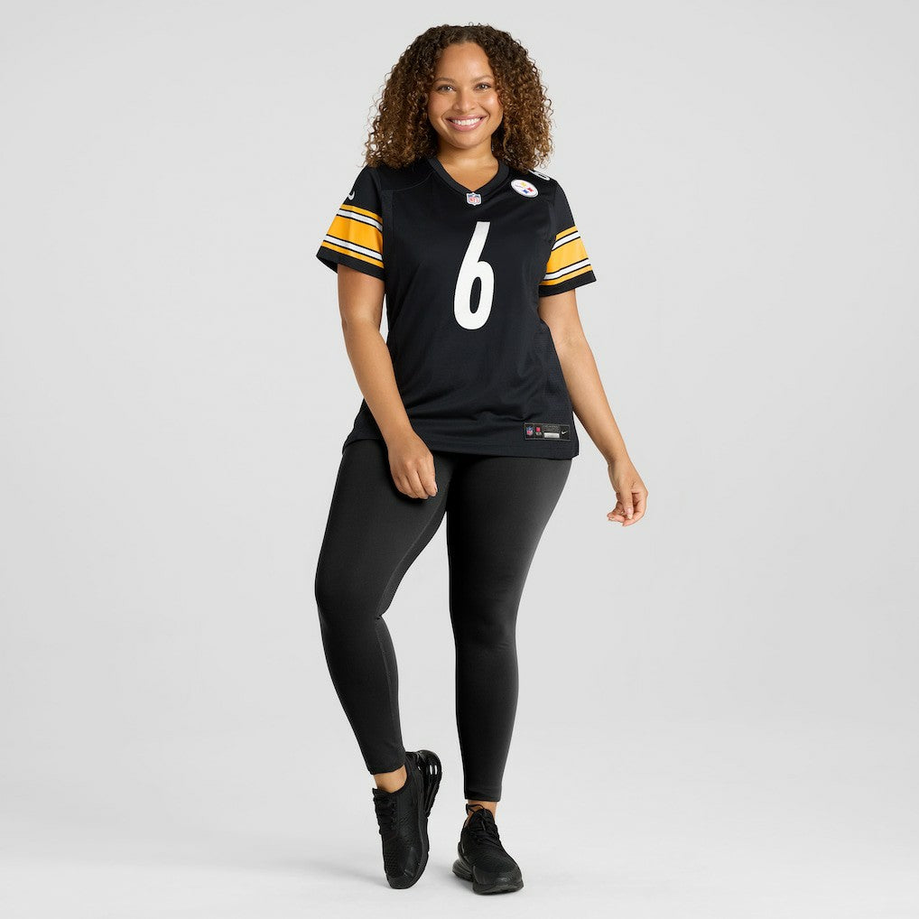 Pittsburgh Steelers Nike Patrick Queen  Women's Team Game Jersey