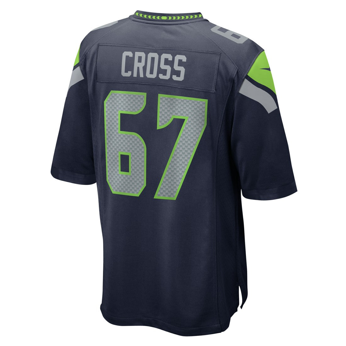 Seattle Seahawks Nike Charles Cross  Game Jersey