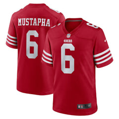 San Francisco 49ers Nike Malik Mustapha  Game Jersey