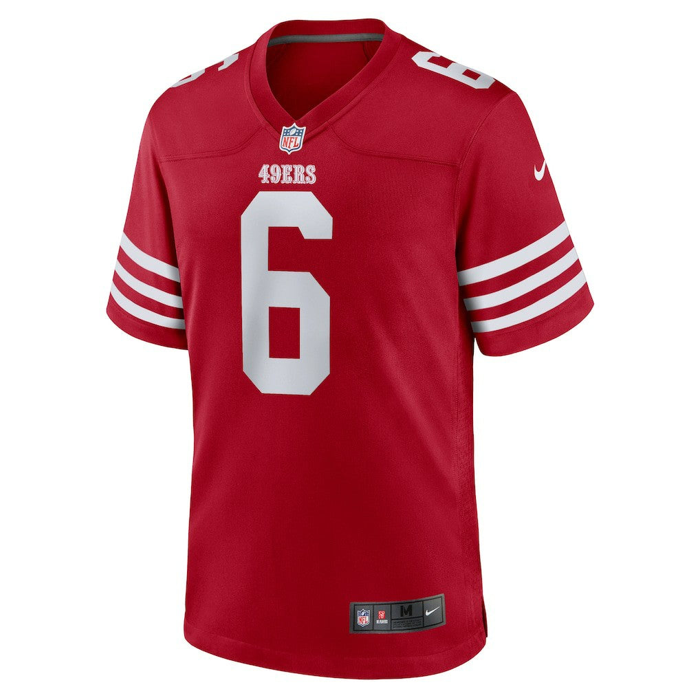 San Francisco 49ers Nike Malik Mustapha  Game Jersey