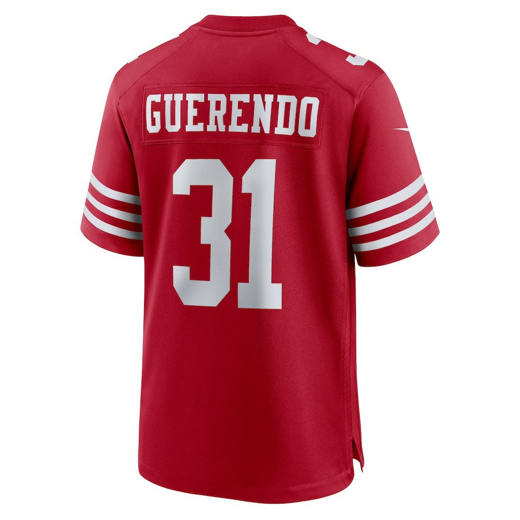 San Francisco 49ers Nike Isaac Guerendo  Game Jersey
