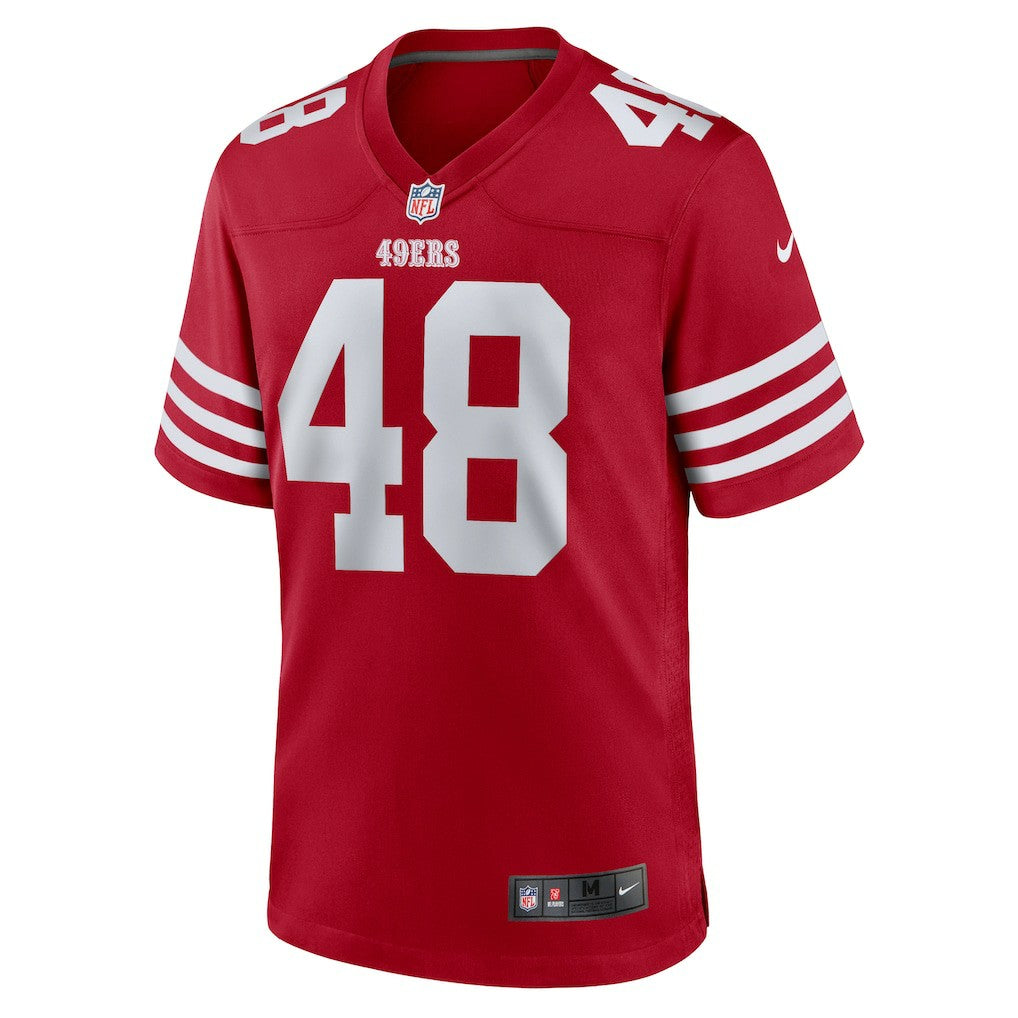 San Francisco 49ers Nike Tatum Bethune  Game Jersey