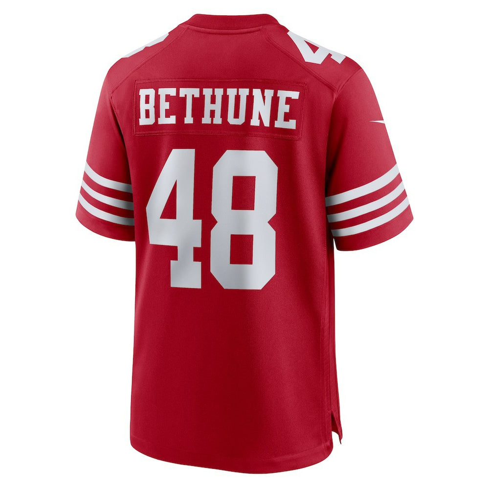 San Francisco 49ers Nike Tatum Bethune  Game Jersey