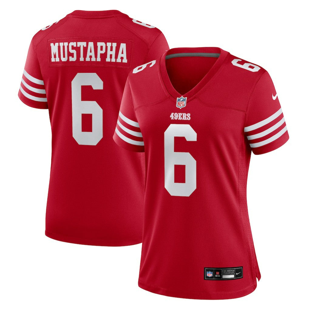 San Francisco 49ers Nike Malik Mustapha  Women's Team Game Jersey