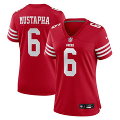 San Francisco 49ers Nike Malik Mustapha  Women's Team Game Jersey