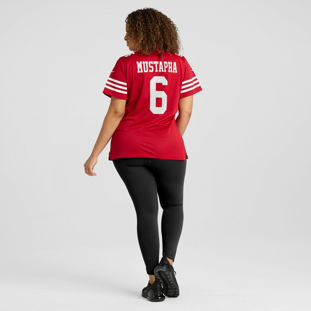 San Francisco 49ers Nike Malik Mustapha  Women's Team Game Jersey
