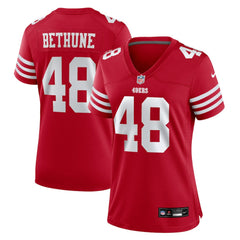 San Francisco 49ers Nike Tatum Bethune  Women's Team Game Jersey