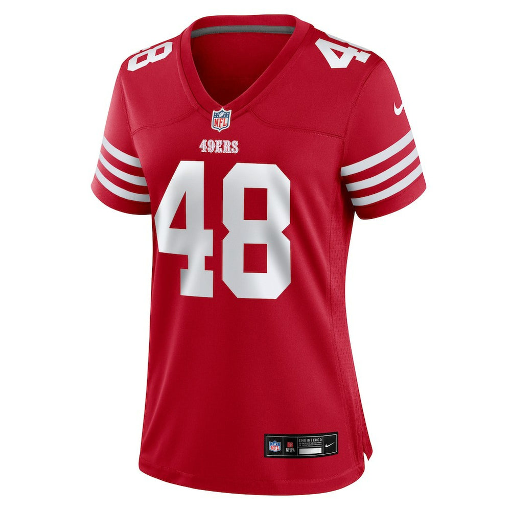 San Francisco 49ers Nike Tatum Bethune  Women's Team Game Jersey