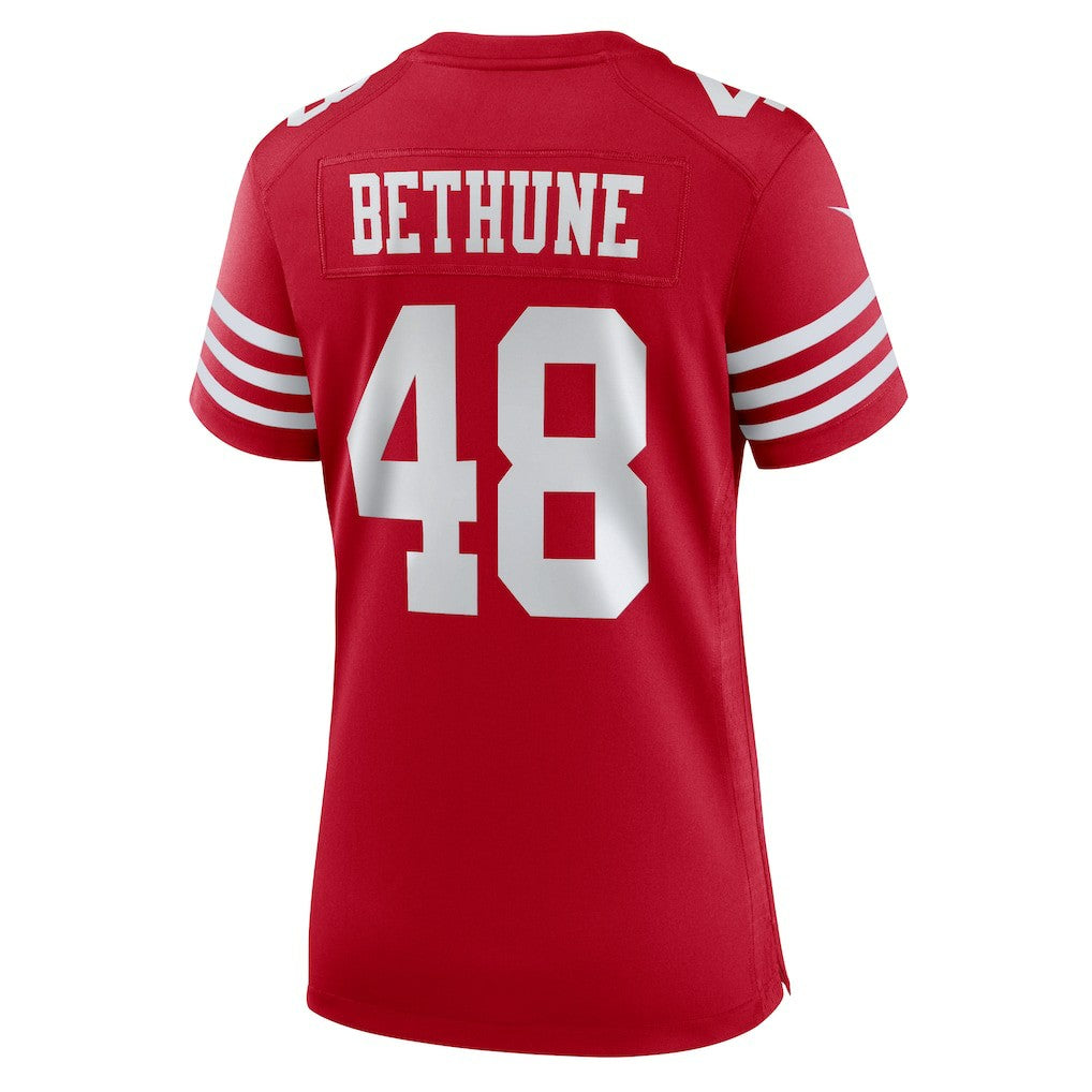San Francisco 49ers Nike Tatum Bethune  Women's Team Game Jersey