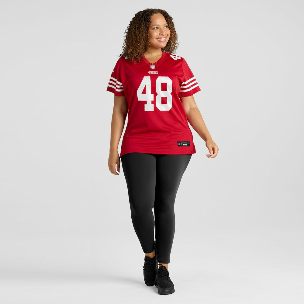San Francisco 49ers Nike Tatum Bethune  Women's Team Game Jersey