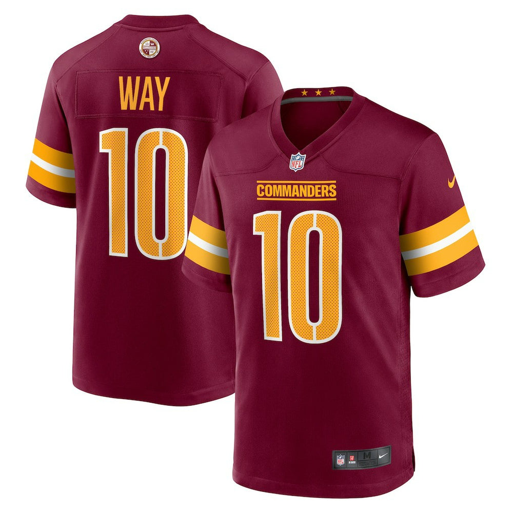 Washington Commanders Nike Tress Way  Game Jersey