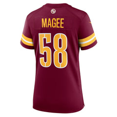 Washington Commanders Nike Jordan Magee  Women's Team Game Jersey
