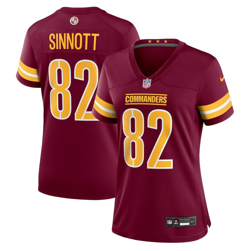 Washington Commanders Nike Ben Sinnott  Women's Team Game Jersey