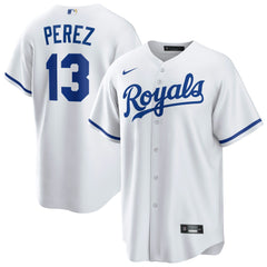 Salvador Perez Kansas City Royals Nike Home Replica Player Jersey | MLB Discount