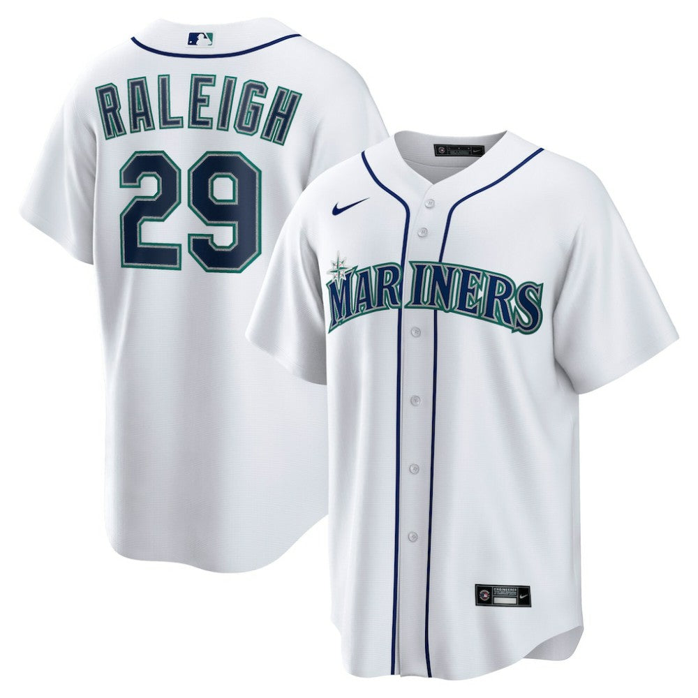 Cal Raleigh Seattle Mariners Nike Home Replica Player Jersey | MLB Outlet