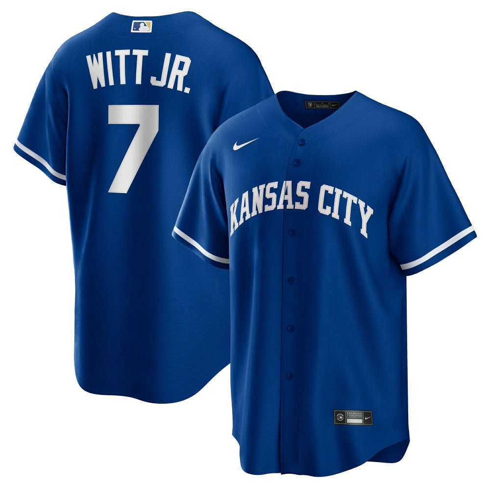 Bobby Witt Jr. Kansas City Royals Nike Alternate 2 Replica Jersey | MLB Shop