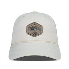 Ottawa Senators Men's Levelwear Faux Leather Patch Unstructured Adjustable Hat On Sale