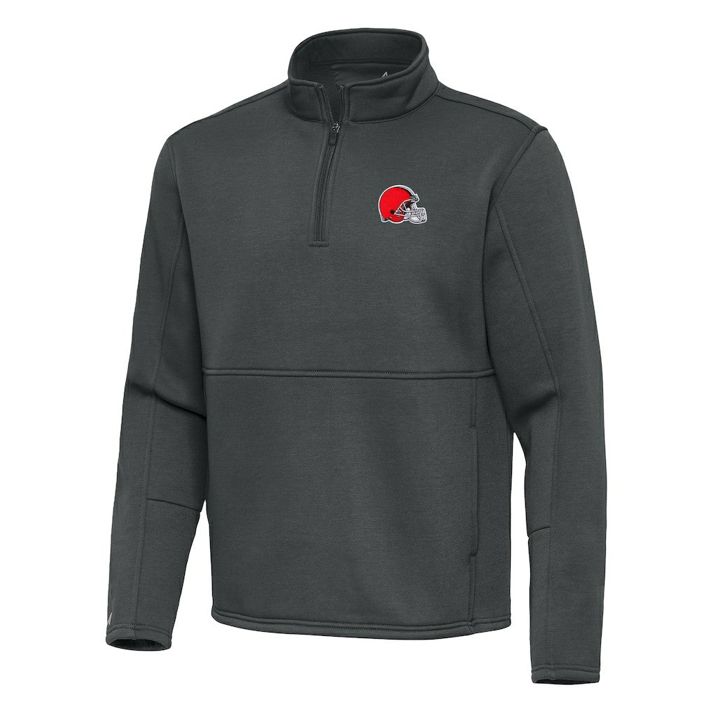 Cleveland Browns  Antigua Twist Quarter-Zip Pullover Jacket