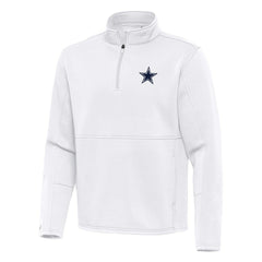 Dallas Cowboys  Antigua Twist Quarter-Zip Pullover Jacket