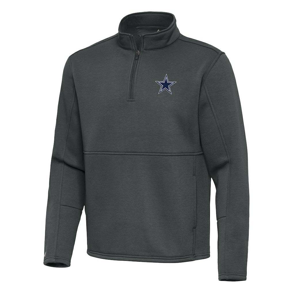 Dallas Cowboys  Antigua Twist Quarter-Zip Pullover Jacket