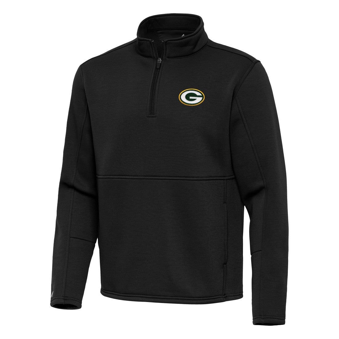 Green Bay Packers  Antigua Twist Quarter-Zip Pullover Jacket
