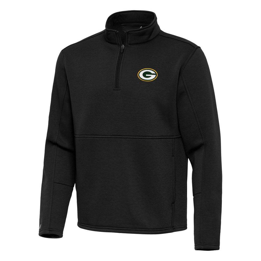 Green Bay Packers  Antigua Twist Quarter-Zip Pullover Jacket