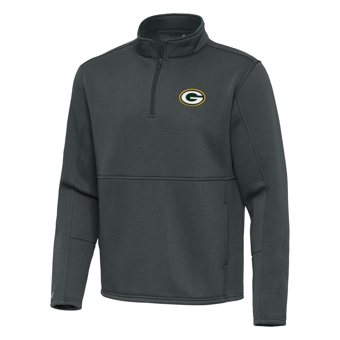Green Bay Packers  Antigua Twist Quarter-Zip Pullover Jacket