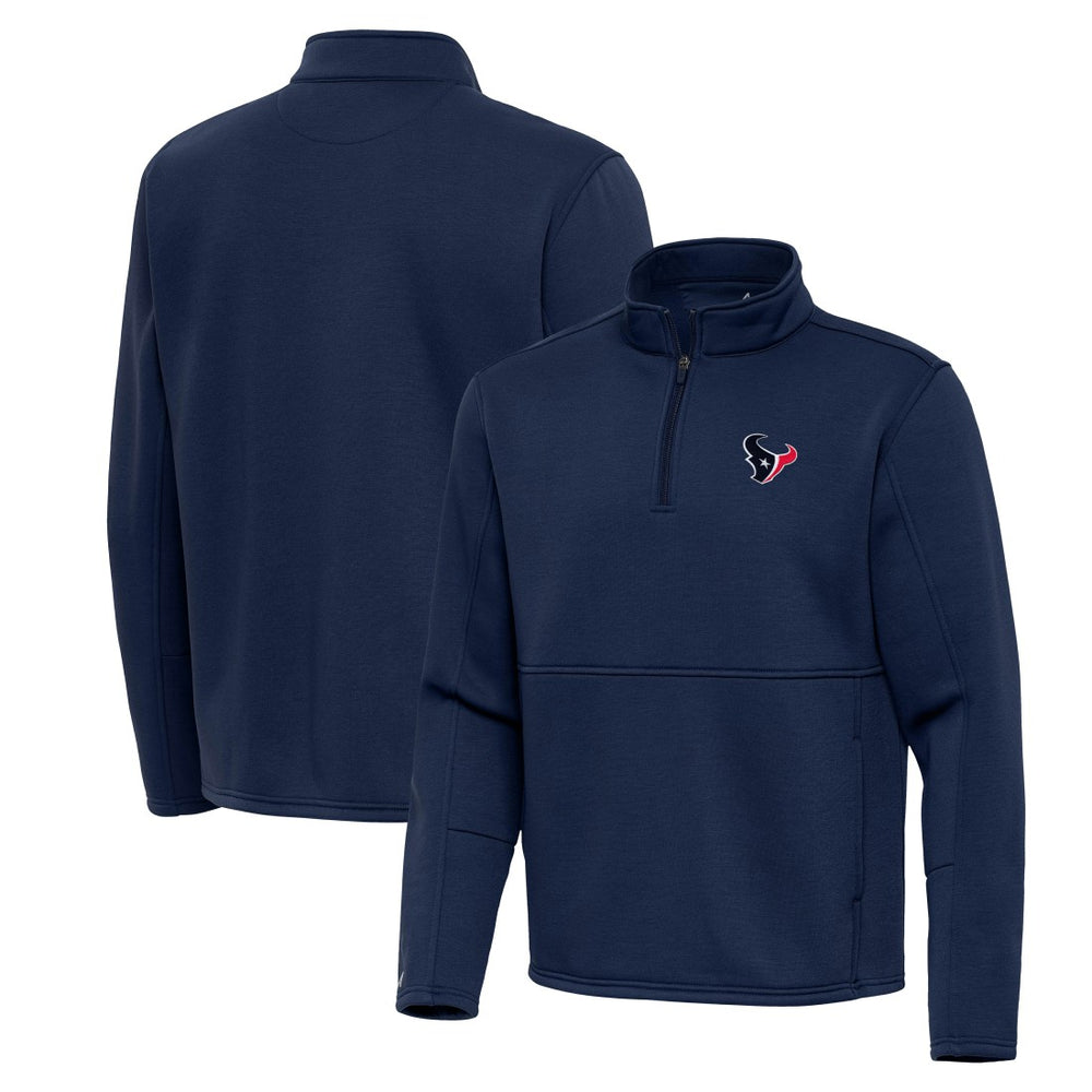 Houston Texans  Antigua Twist Quarter-Zip Pullover Jacket