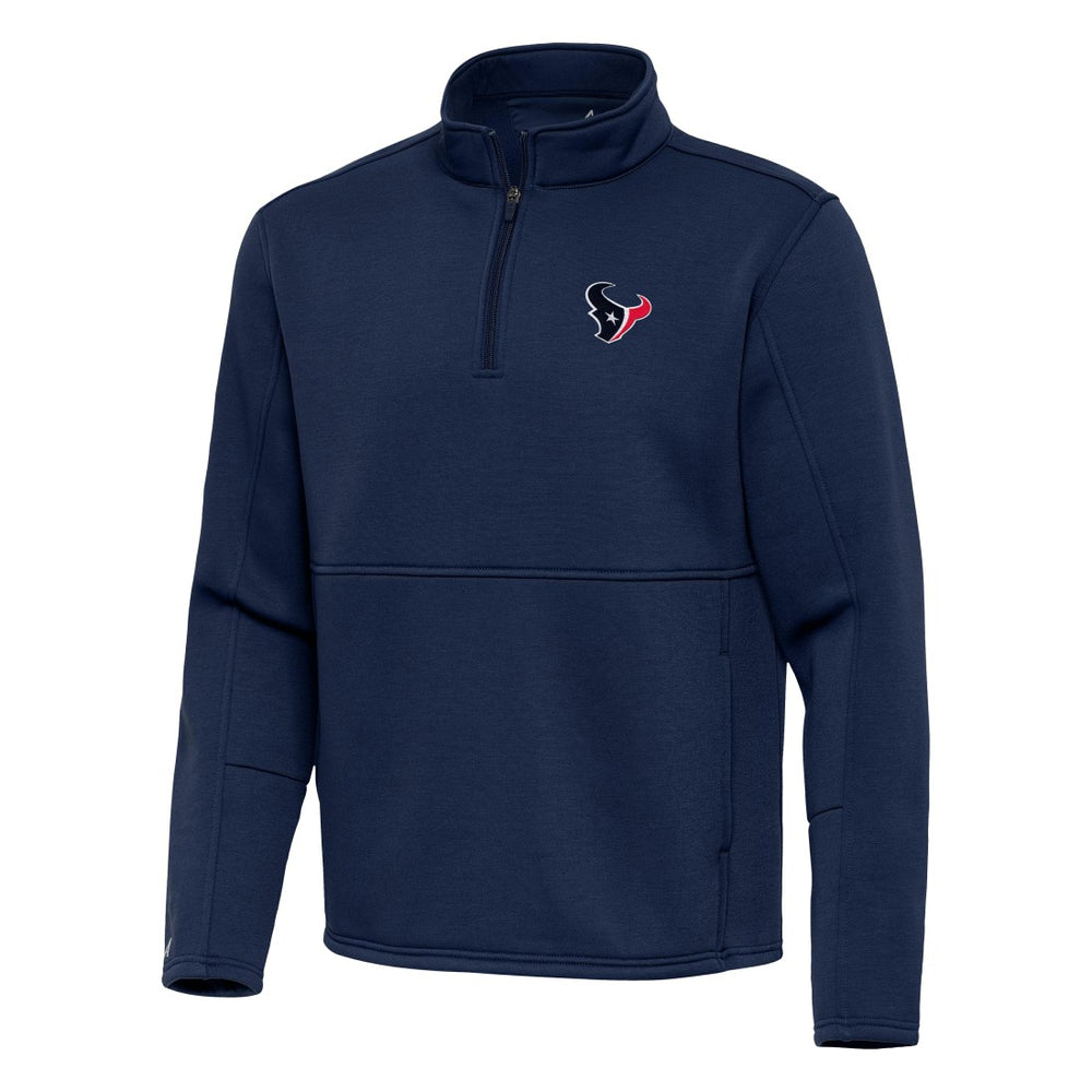 Houston Texans  Antigua Twist Quarter-Zip Pullover Jacket