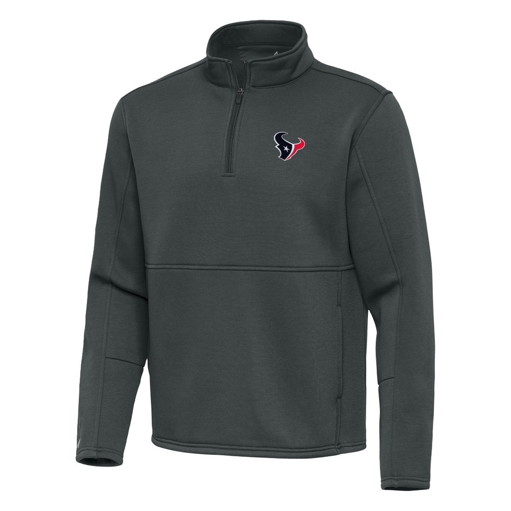Houston Texans  Antigua Twist Quarter-Zip Pullover Jacket