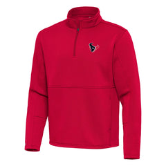 Houston Texans  Antigua Twist Quarter-Zip Pullover Jacket