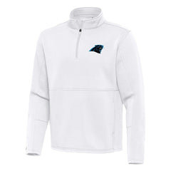 Carolina Panthers  Antigua Twist Quarter-Zip Pullover Jacket