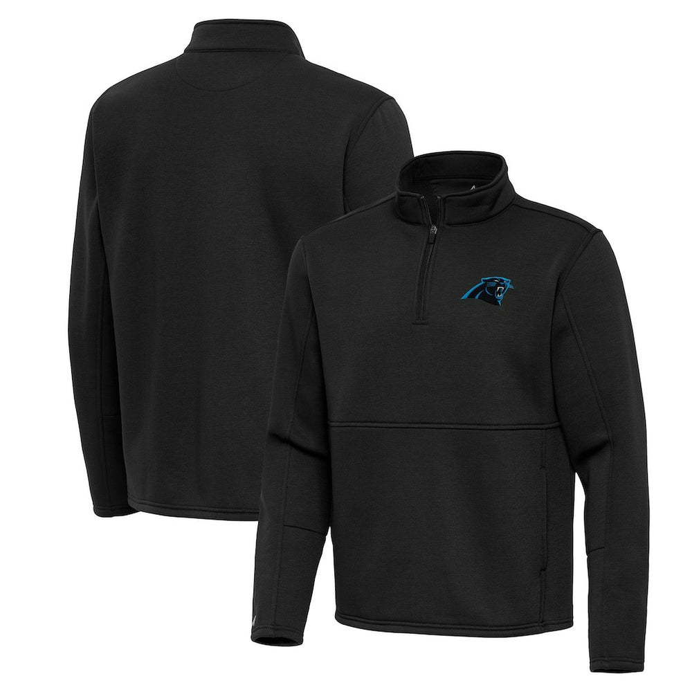 Carolina Panthers  Antigua Twist Quarter-Zip Pullover Jacket