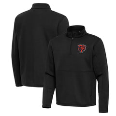 Chicago Bears  Antigua Twist Quarter-Zip Pullover Jacket