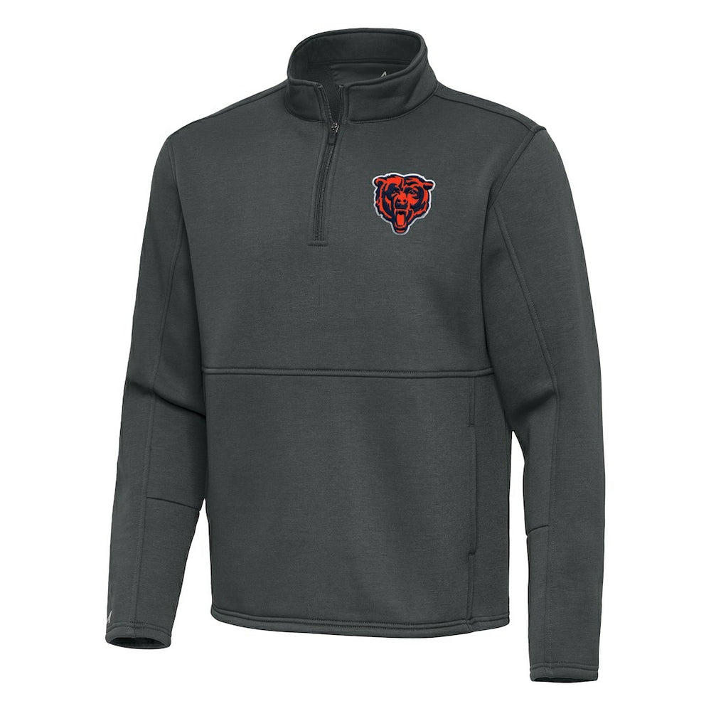 Chicago Bears  Antigua Twist Quarter-Zip Pullover Jacket