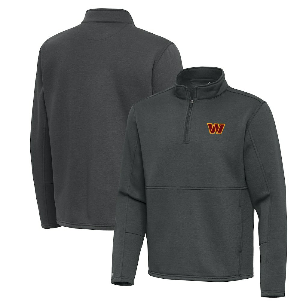 Washington Commanders  Antigua Twist Quarter-Zip Pullover Jacket