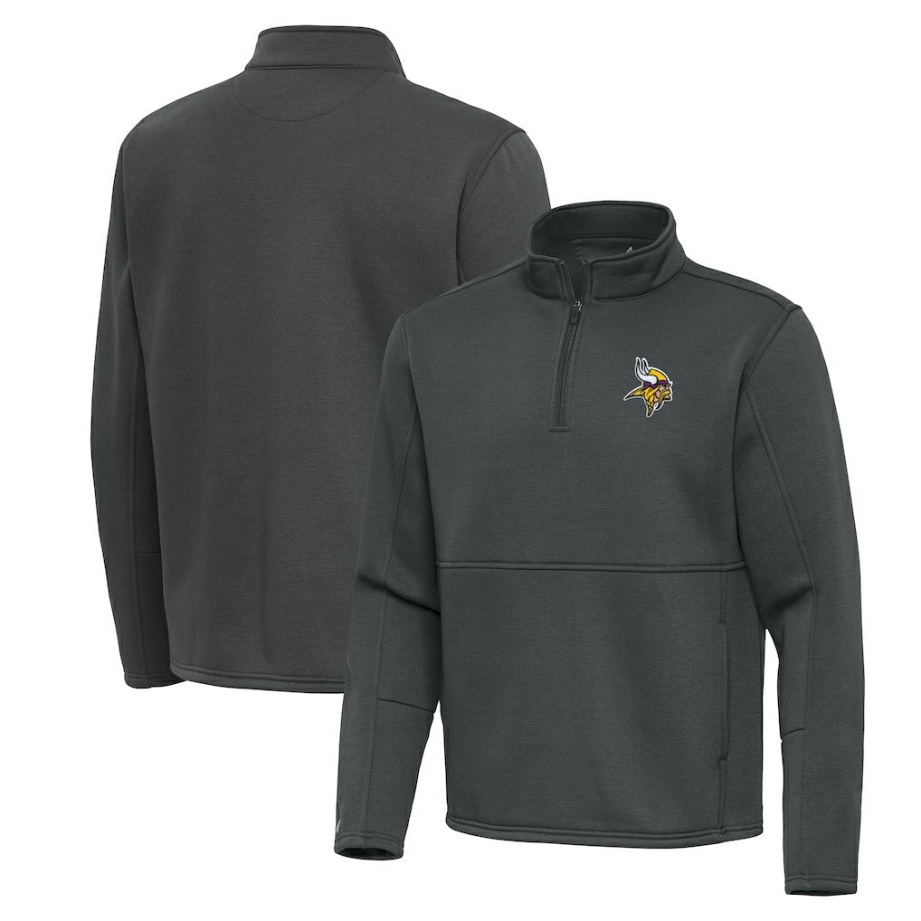 Minnesota Vikings  Antigua Twist Quarter-Zip Pullover Jacket