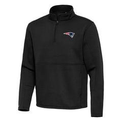 New England Patriots  Antigua Twist Quarter-Zip Pullover Jacket