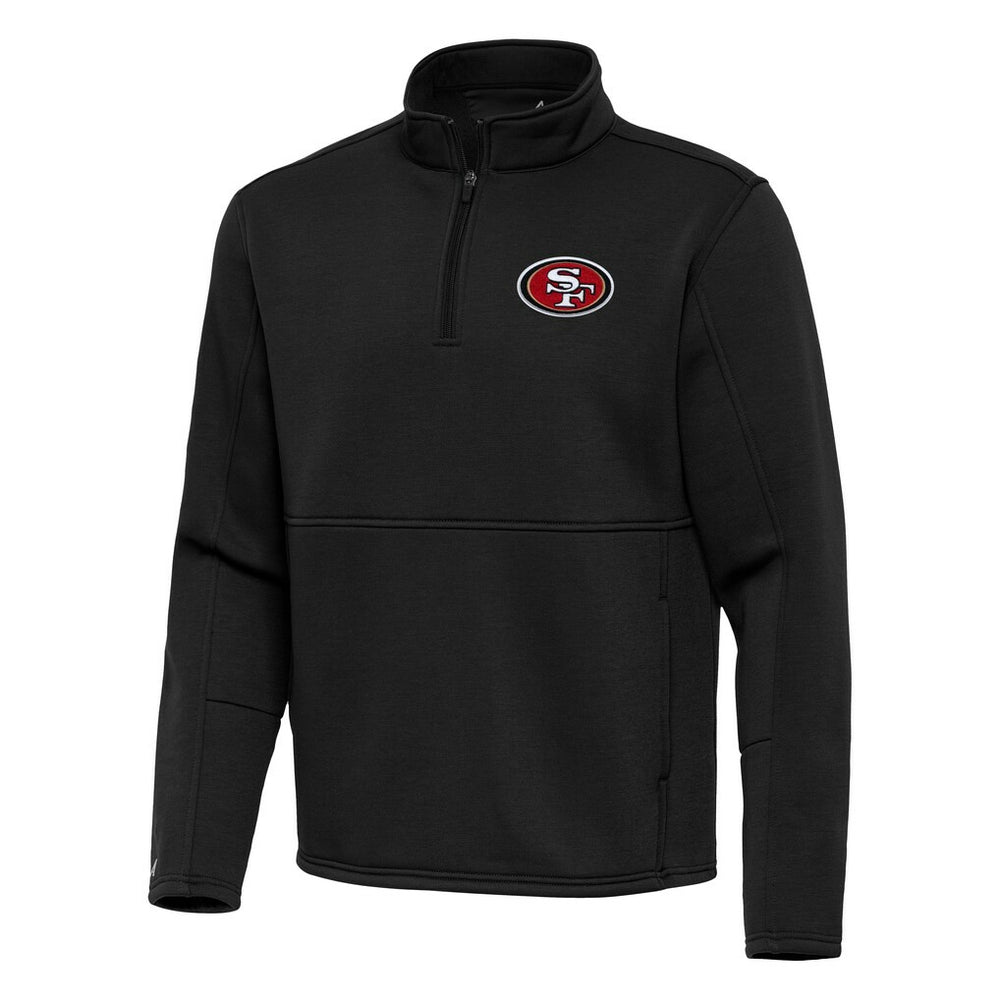 San Francisco 49ers  Antigua Twist Quarter-Zip Pullover Jacket