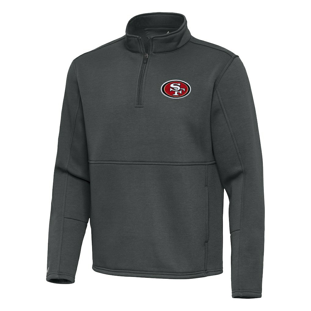 San Francisco 49ers  Antigua Twist Quarter-Zip Pullover Jacket