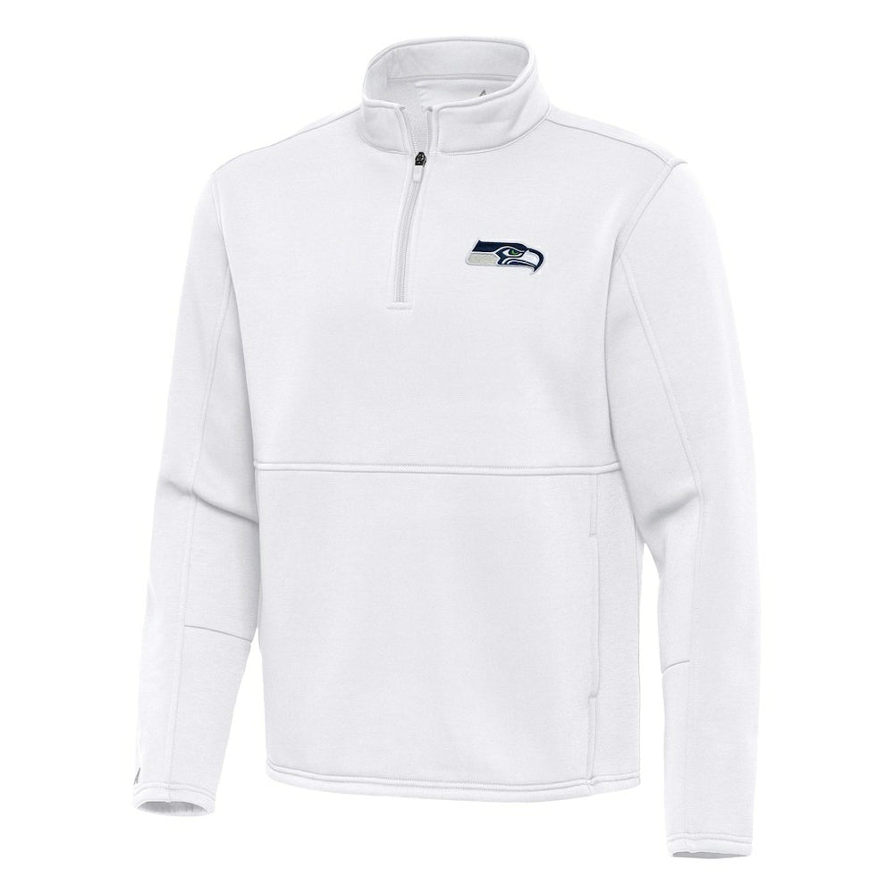 Seattle Seahawks  Antigua Twist Quarter-Zip Pullover Jacket