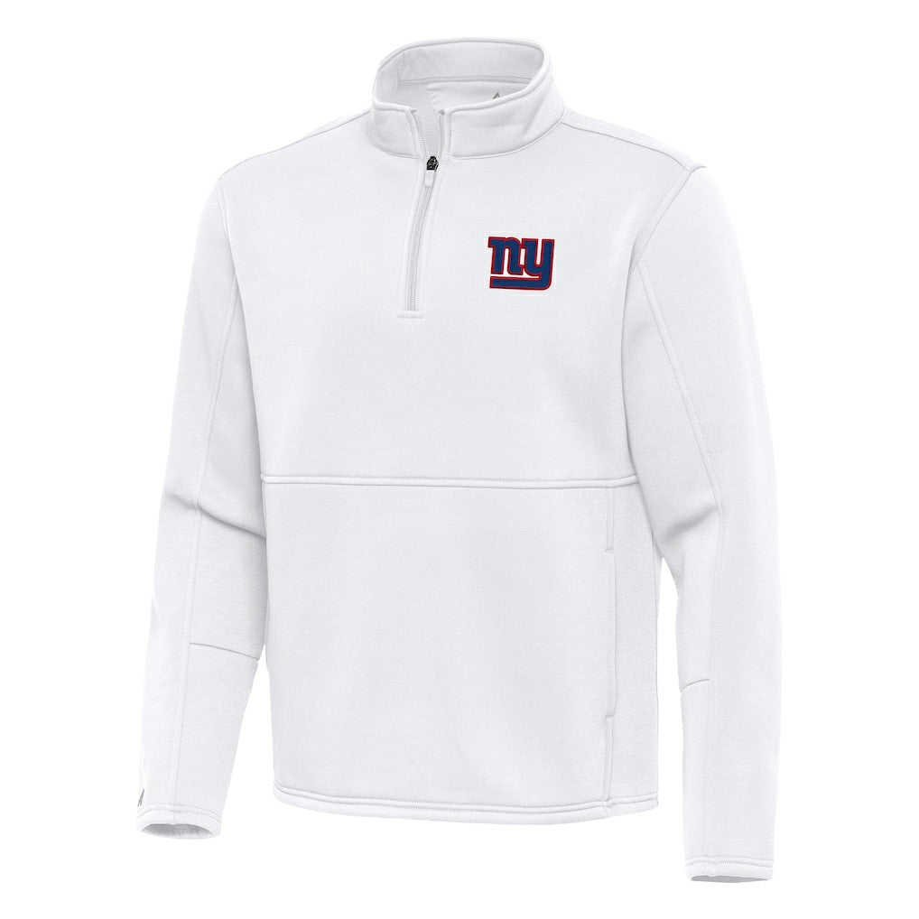 New York Giants  Antigua Twist Quarter-Zip Pullover Jacket