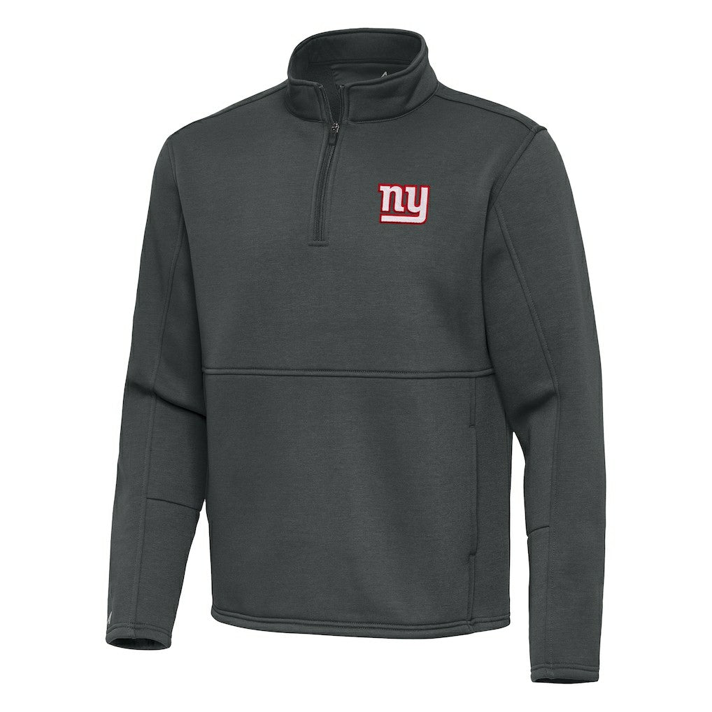 New York Giants  Antigua Twist Quarter-Zip Pullover Jacket