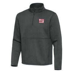New York Giants  Antigua Twist Quarter-Zip Pullover Jacket