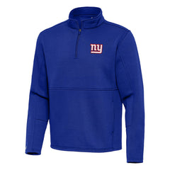 New York Giants  Antigua Twist Quarter-Zip Pullover Jacket