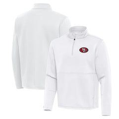 San Francisco 49ers  Antigua Twist Quarter-Zip Pullover Jacket
