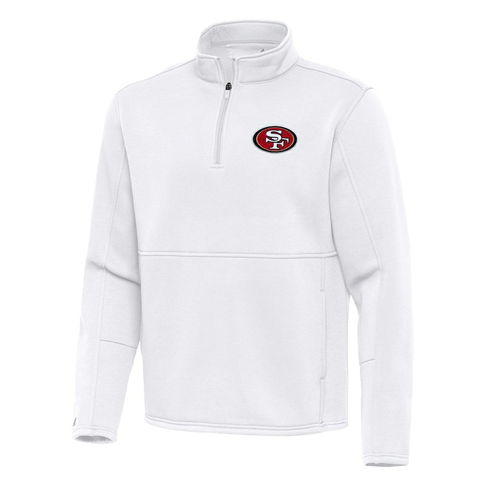 San Francisco 49ers  Antigua Twist Quarter-Zip Pullover Jacket