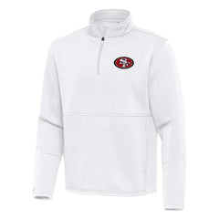 San Francisco 49ers  Antigua Twist Quarter-Zip Pullover Jacket